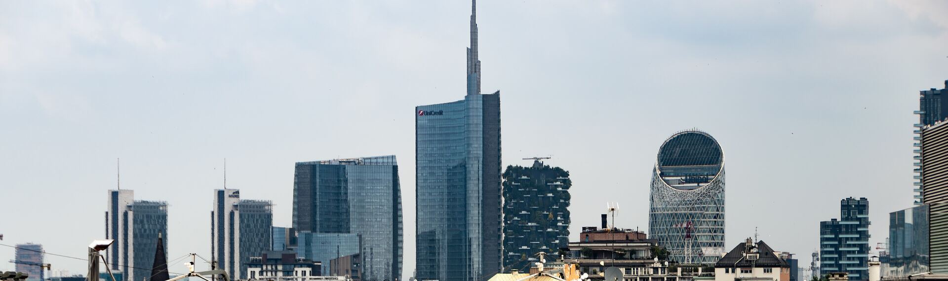 Milano, le torri di Porta Nuova